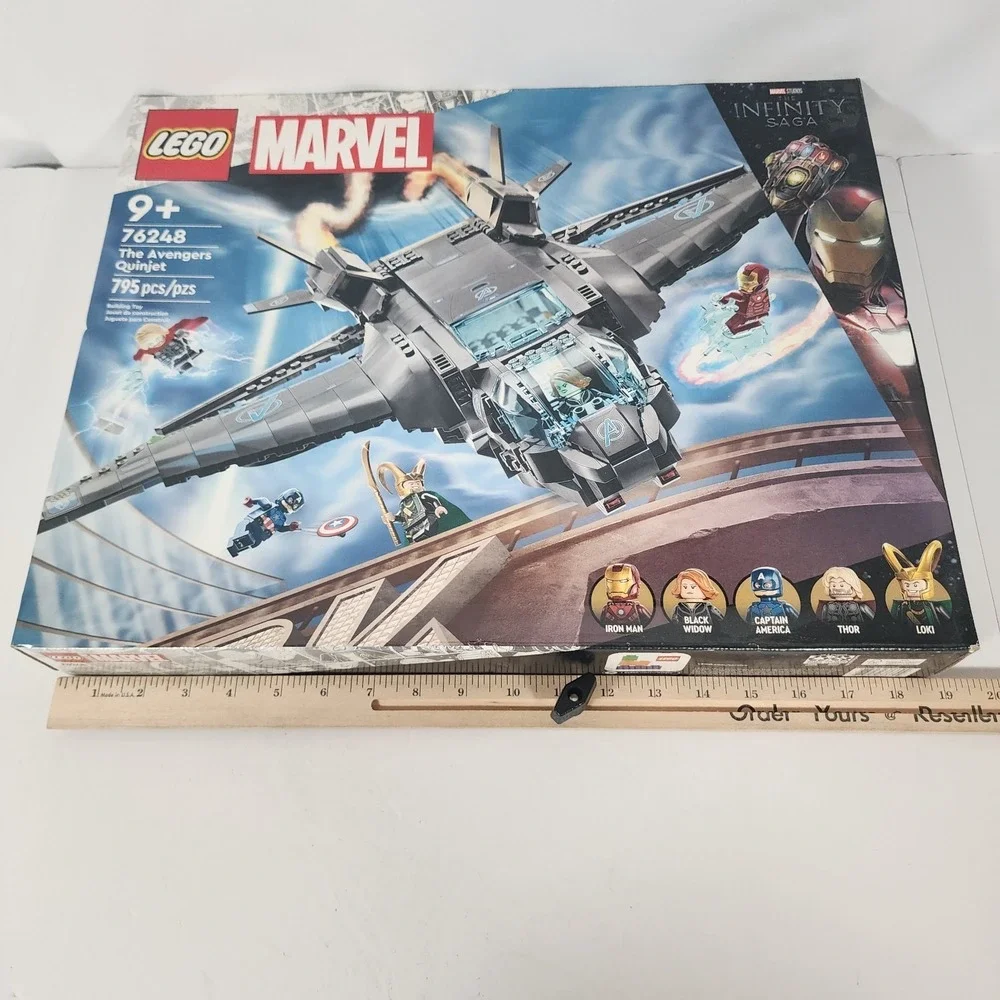 LEGO Marvel 76248 Avengers Quinjet New Sealed 795 Pieces